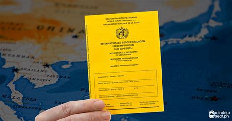 who smart yellow card|yellow card for international traveling.